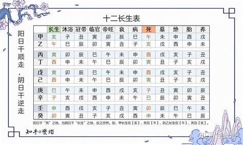 八字長生表|八字之十二長生表詳解